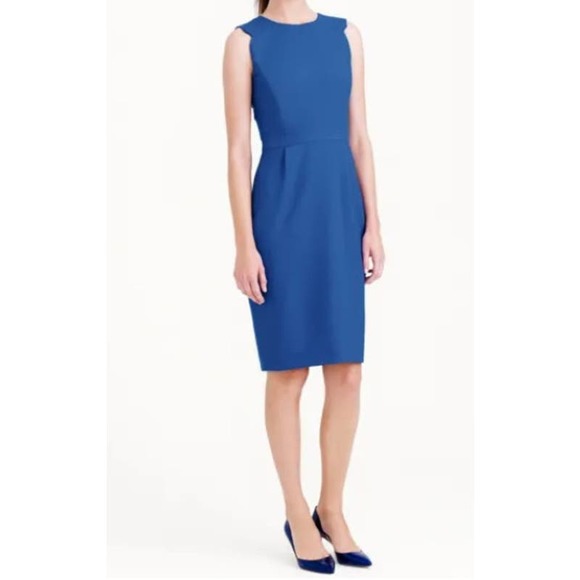 J.Crew Wool Office Dress - Classy Fitted Silhouette Size 4 * MSRP $198 WD10 - Picture 10 of 10